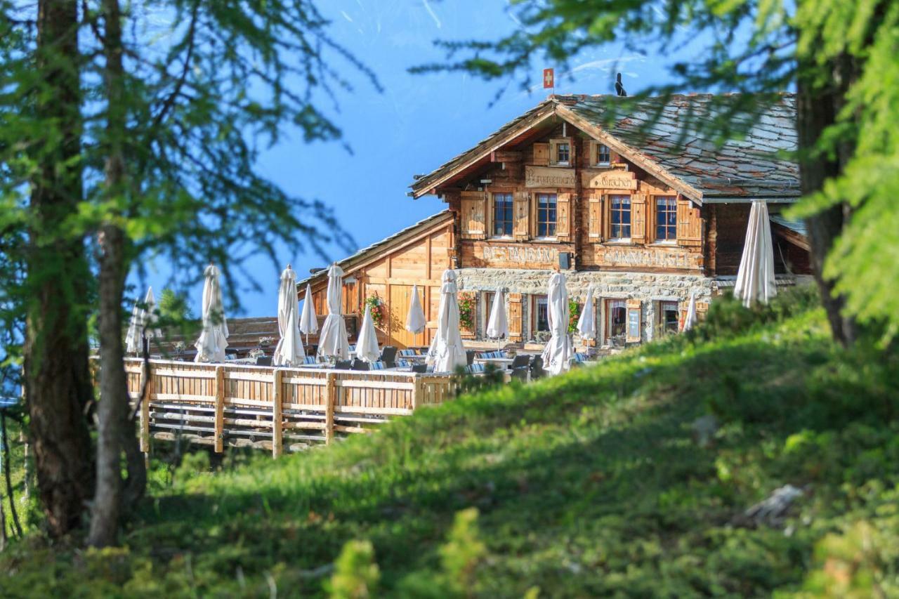 Chalet Heimetli Grächen Exterior foto